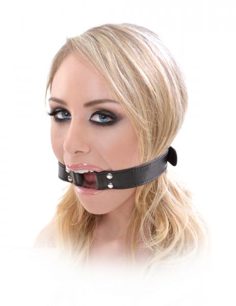 Fetish Fantasy Beginners Open Mouth Gag Black