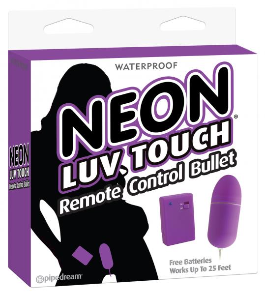 Neon Luv Touch Remote Control Bullet Vibrator