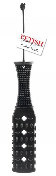 Fetish Fantasy Rubber Paddle Black