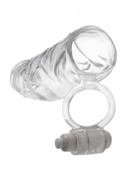 Vibrating Super Sleeve Clear