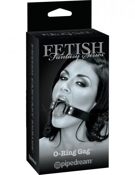 Black O Ring Gag OS