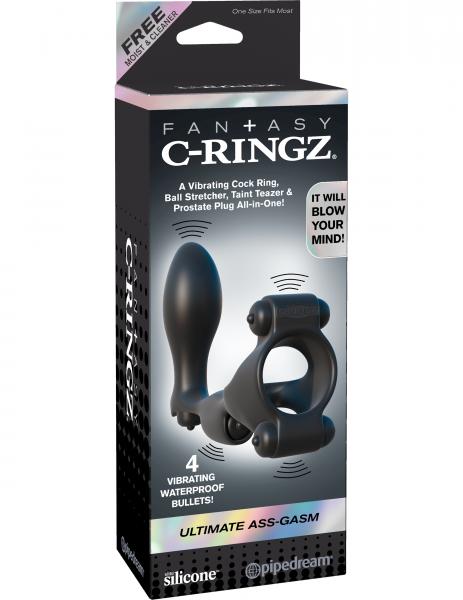 Fantasy C-Ringz Ultimate Ass Gasm Black