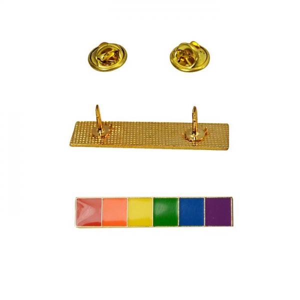 Gaysentials Lapel Pin Rainbow Bar