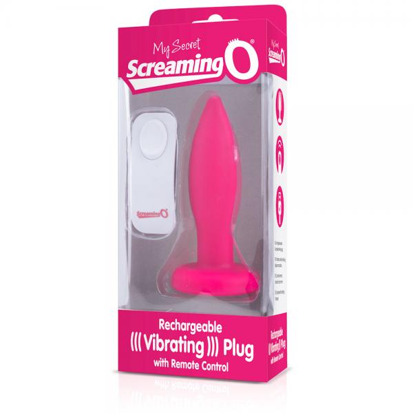 Screaming O My Secret Remote Vibrating Plug