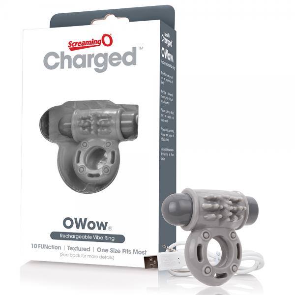 Screaming O Charged Owow Vooom Vibrating Cock Ring