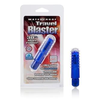 Waterproof Travel Blaster Vibrator with Sleeve