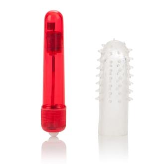 Waterproof Travel Blaster Vibrator with Sleeve