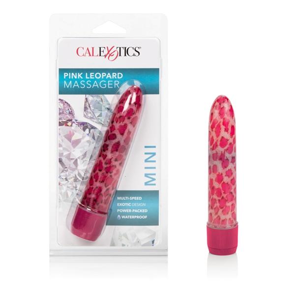 Pink Mini Leopard Massager 4.5''