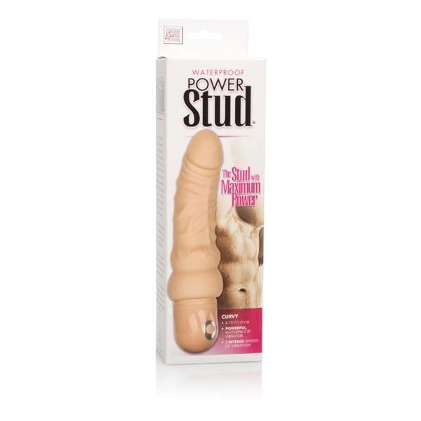 Power Stud Curvy Vibrating Dildo