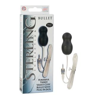 Sterling Collection Velvet Tiered Bullet Black