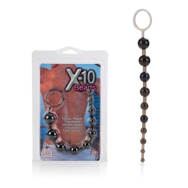 X 10 Beads Graduated Anal Beads 11 Inch