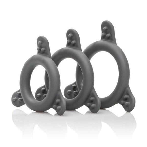 Pro Series Silicone Ring Set 3 Sizes Smoke