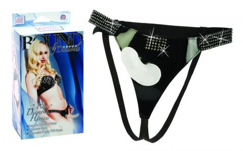 2-Piece Diamond Harness and Dildo