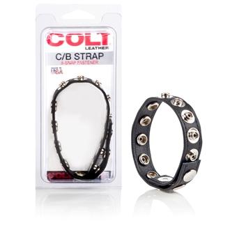 Colt 8 Snap Fastner Leather C Ring