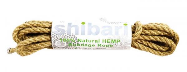 Shibari Natural Hemp Bondage Rope 5 Meters