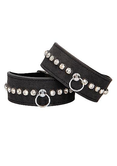 Diamond Studded Ankle Cuffs