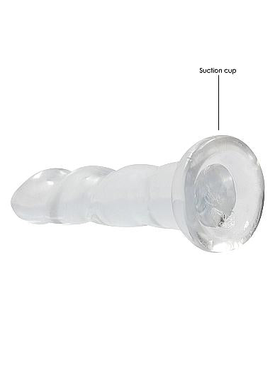 Shots Realrock Crystal Clear 7'' Dildo  - Transparent