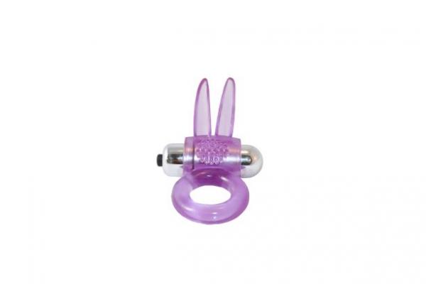 Ribbed Rabbit Vibrating Cockring