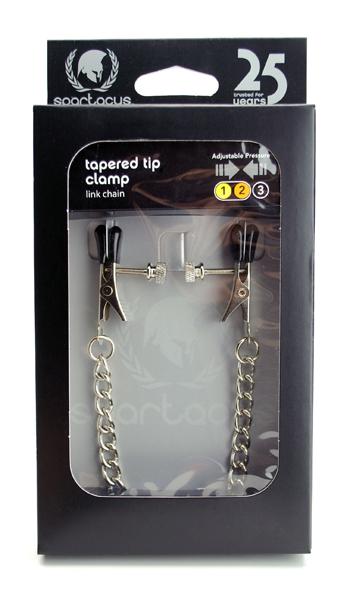 Adjustable Tapered Tip Nipple Clamps With Link Chain