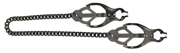 Black Butterfly Nipple Clamps With Chain