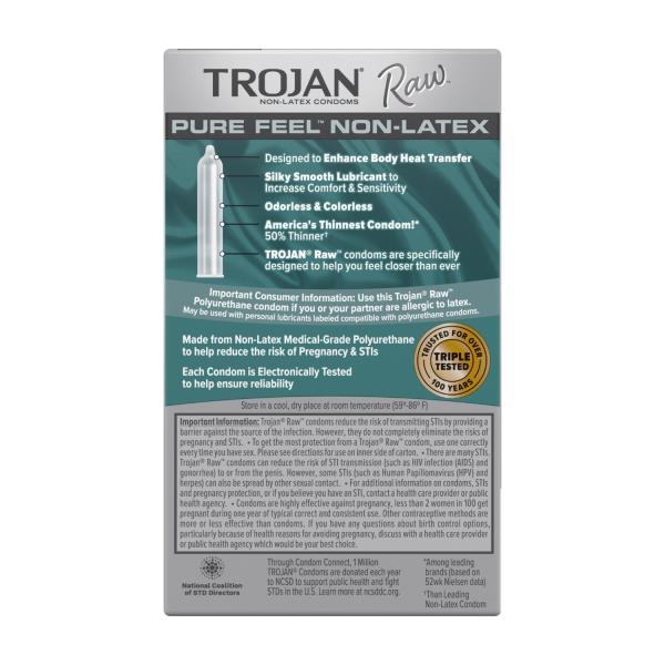 Trojan Magnum Non-latex 10 Pack