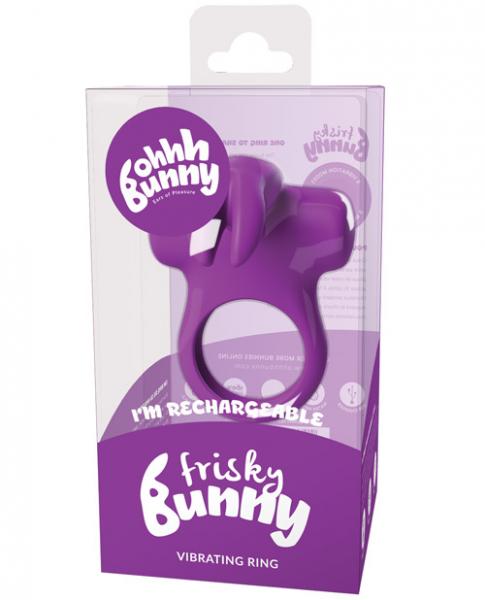 Frisky Bunny Rechargeable Vibrating Ring