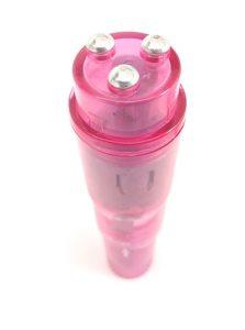 Cloud 9 Novelties Mini Massager Pocket Rocket Pink & 4 Attachments