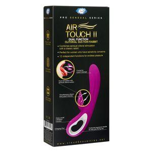 Air Touch 2 Purple Clitoral Suction Rabbit Vibrator