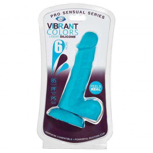 Cloud 9 Vibrant Colors 6 Blue Pro Sensual Line ''