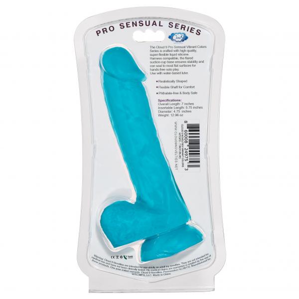 Cloud 9 Vibrant Colors 7 Blue Pro Sensual Line ''