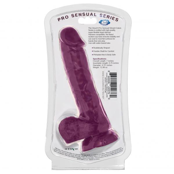 Cloud 9 Vibrant Colors 7 Plum Pro Sensual Line ''