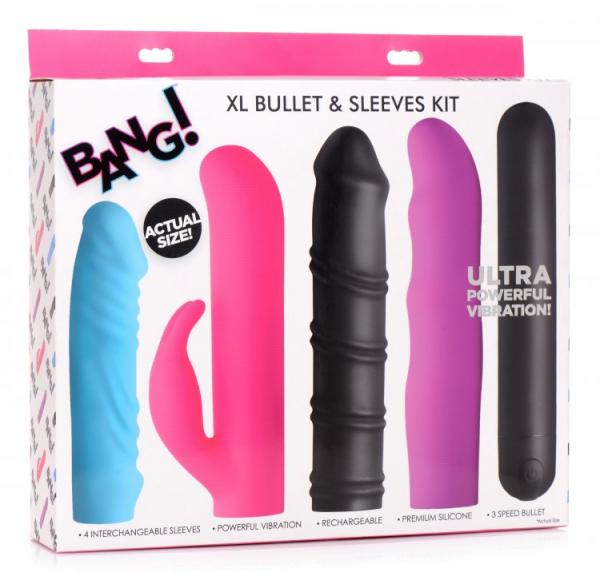 Bang! 4-in-1 Xl Bullet & Sleeve Kit