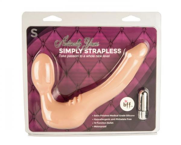 Simply Strapless Small Vanilla Beige